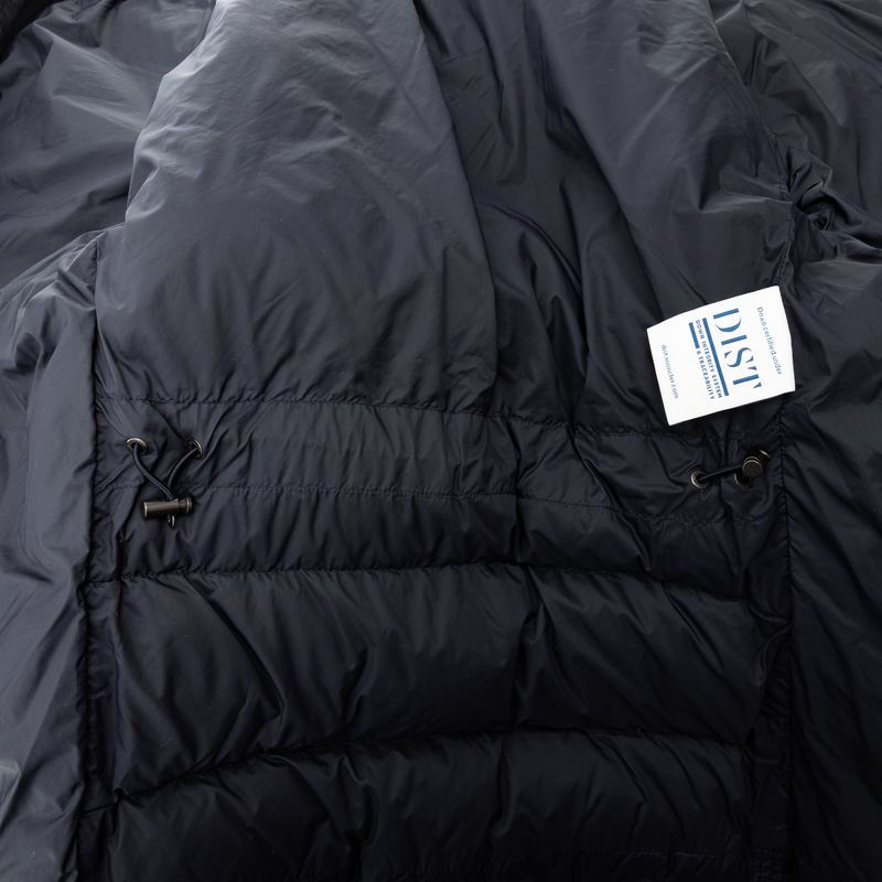 Casaco-Moncler-Puffer-Nylon-e-Tecido-Preto