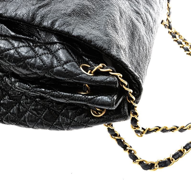 Bolsa-Chanel-Rock---Chain-Grande-Preta