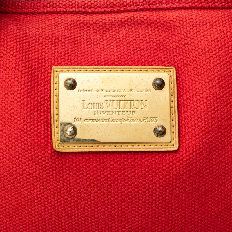 Bolsa-Louis-Vuitton-Antigua-Cabas-GM-Vermelho
