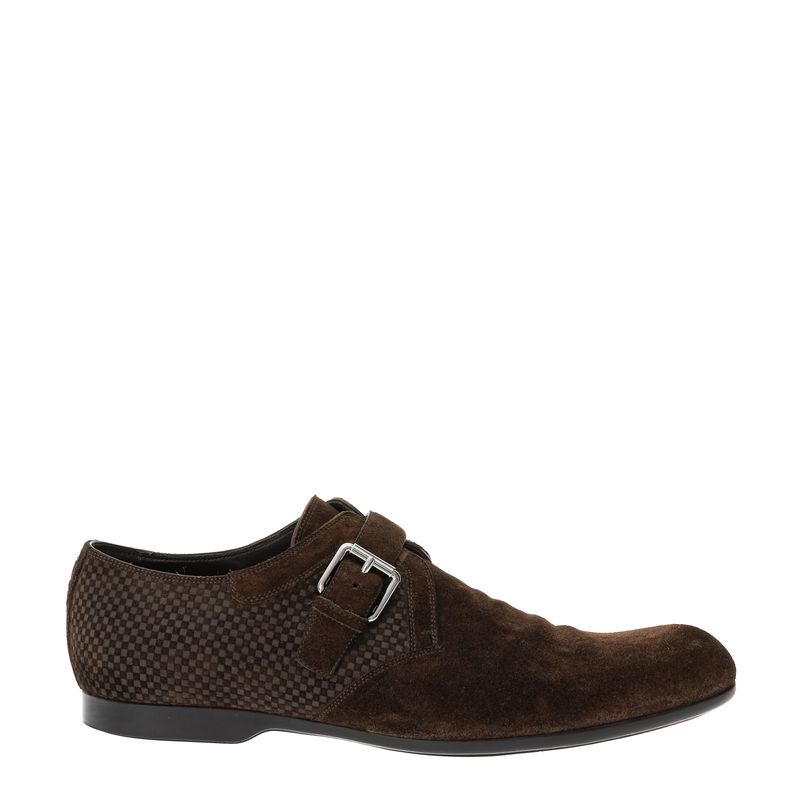 Sapato-Louis-Vuitton-Camurca-Marrom