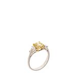Anel-Ouro-Branco-e-Diamante-Fancy-Yellow