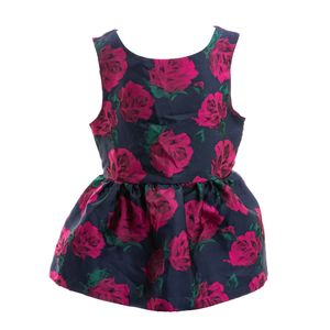 Blusa Janie and Jack Infantil Preta Floral