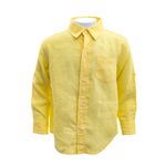 Camisa-Janie-and-Jack-Infantil-Linho-Amarelo
