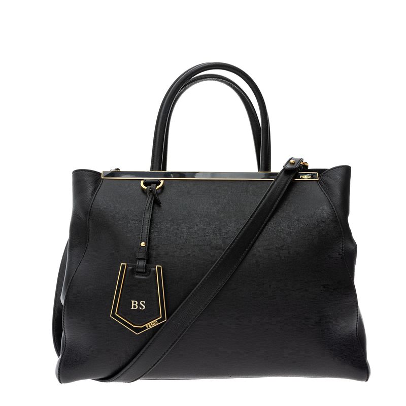 Bolsa-Fendi-2Jours-Saffiano-Preto