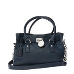 Bolsa-Michael-Kors-Cadeado-Couro-Azul