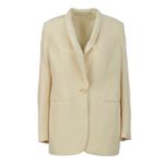 Blazer-Stella-McCartney-Tecido-Creme-