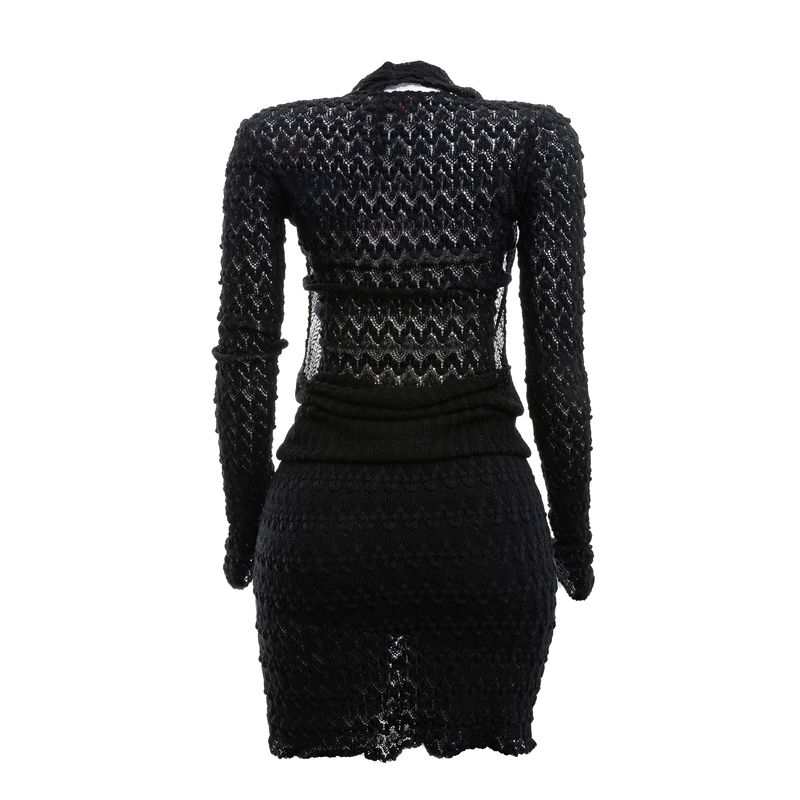 Vestido-Missoni-Tricot-Preto