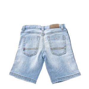 Short Tommy Hilfiger Infantil Jeans e Listras