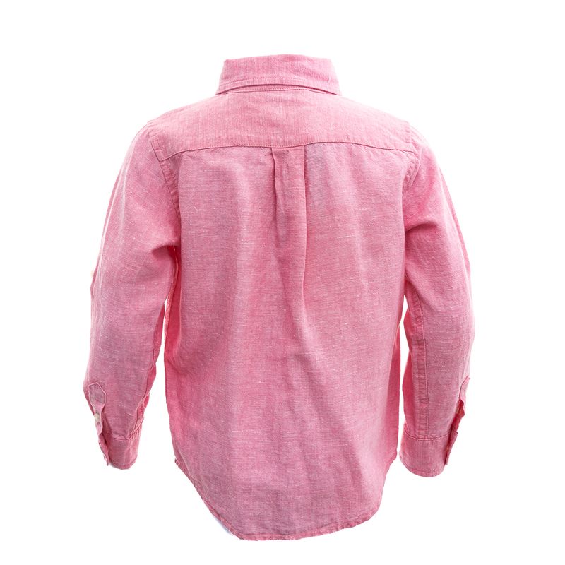 Camisa-Janie-and-Jack-Infantil-Linho-Rosa