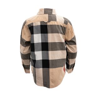 Camisa Burberry Infantil Xadrez Clássica