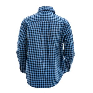 Camisa Ralph Lauren Infantil Xadrez Azul