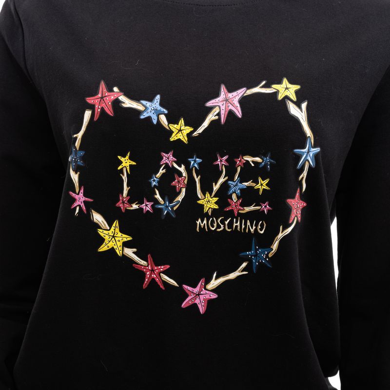 Moletom-Love-Moschino-Estrelas-do-Mar-Preto