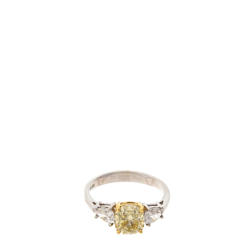 Anel-Ouro-Branco-e-Diamante-Fancy-Yellow