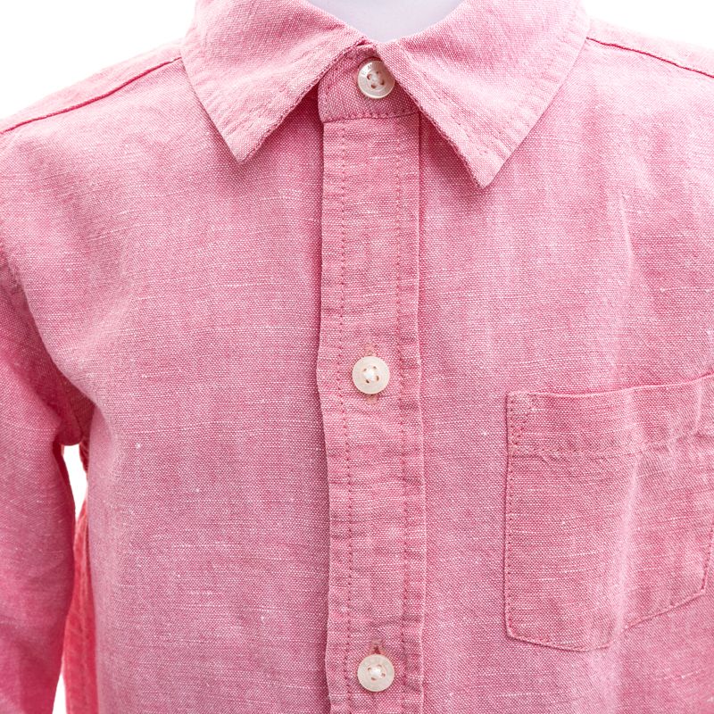 Camisa-Janie-and-Jack-Infantil-Linho-Rosa