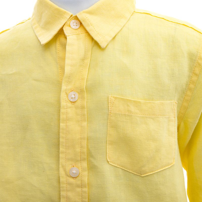 Camisa-Janie-and-Jack-Infantil-Linho-Amarelo