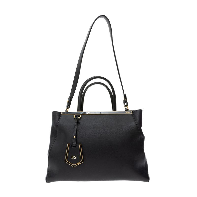 Bolsa-Fendi-2Jours-Saffiano-Preto