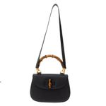 Bolsa-Gucci-Bamboo-1947-Couro-Preto-