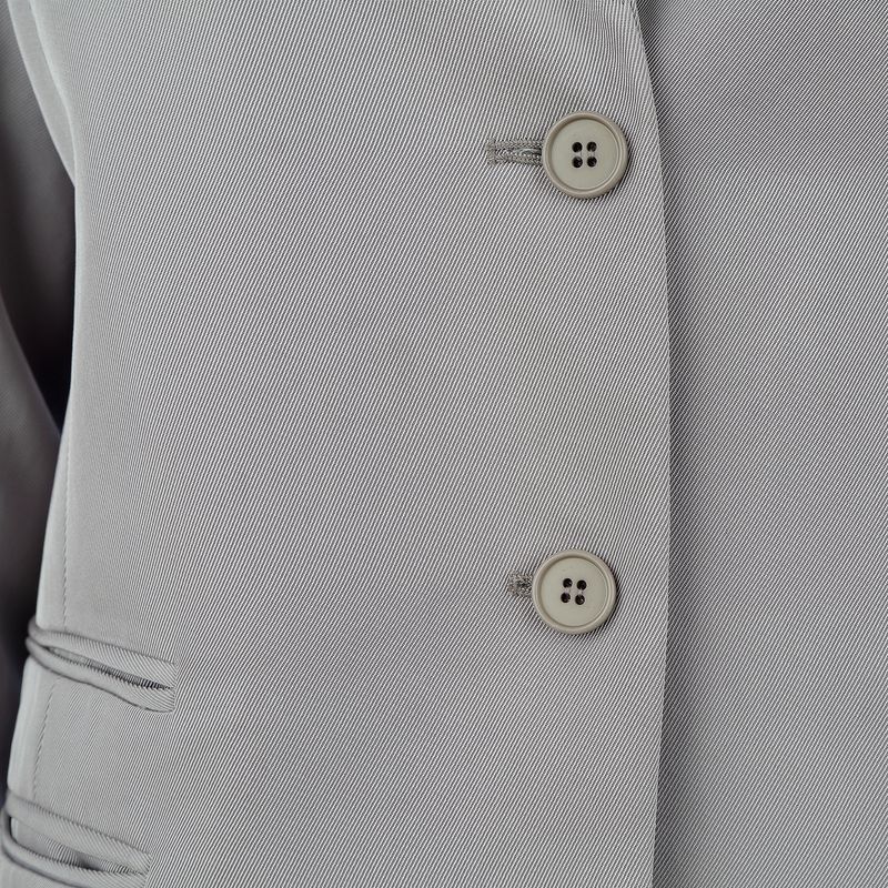 Blazer-Diane-Von-Furstenberg-Tecido-Cinza