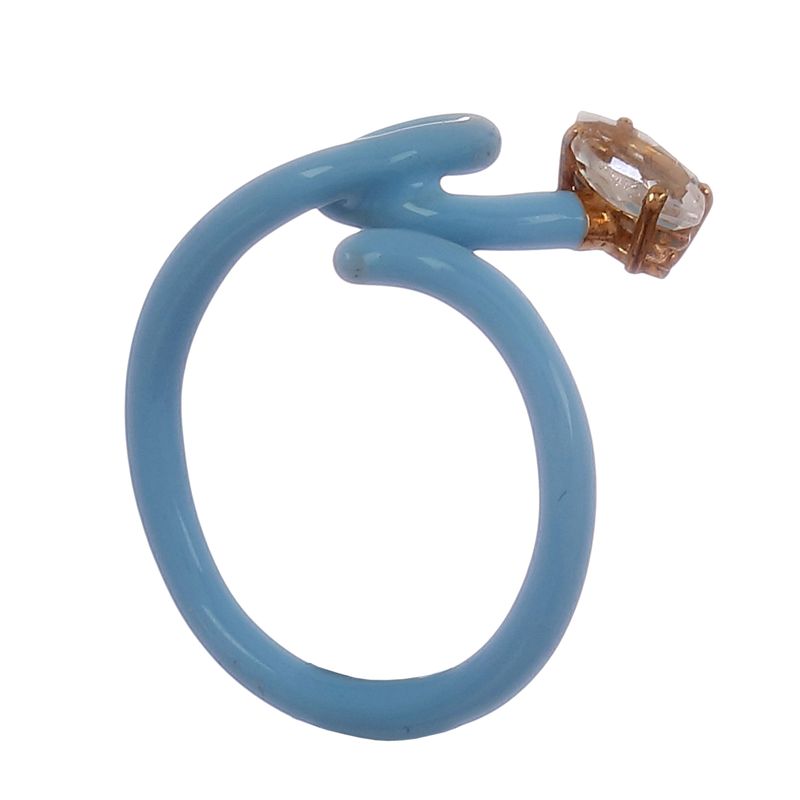 Anel-Ouro-Amarelo-com-Esmalte-Azul-e-Cristal