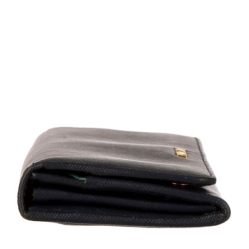 Carteira-Prada-Grande-Couro-Saffiano-Azul-Marinho