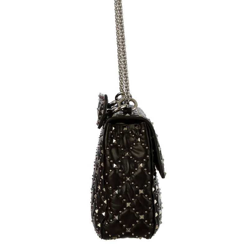 Bolsa-Valentino-Garavani-Rockstud-Spike-Nappa-Preta-