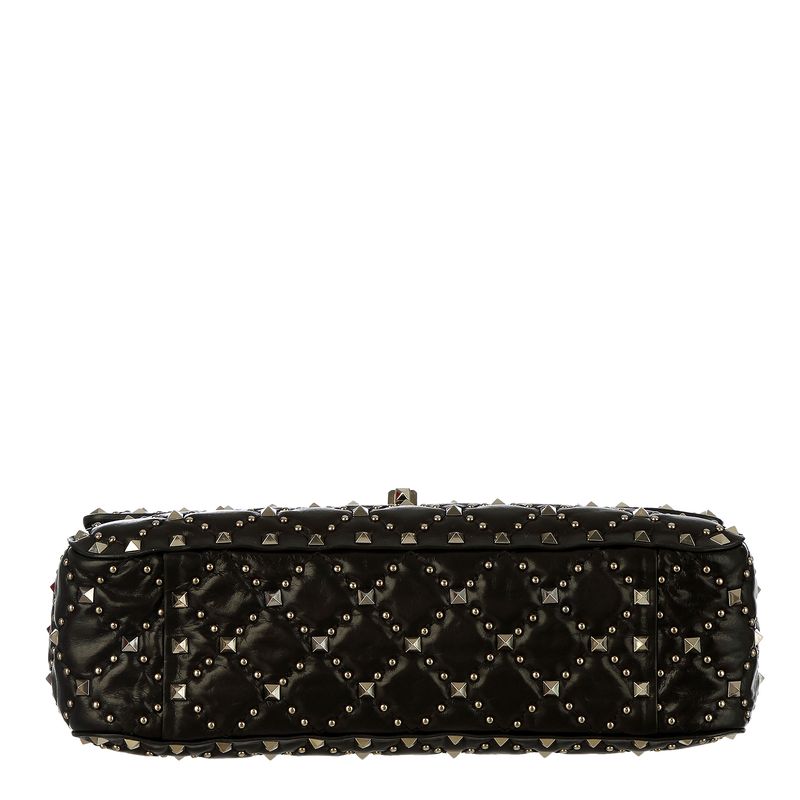 Bolsa-Valentino-Garavani-Rockstud-Spike-Nappa-Preta-