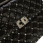 Bolsa-Valentino-Garavani-Rockstud-Spike-Nappa-Preta-