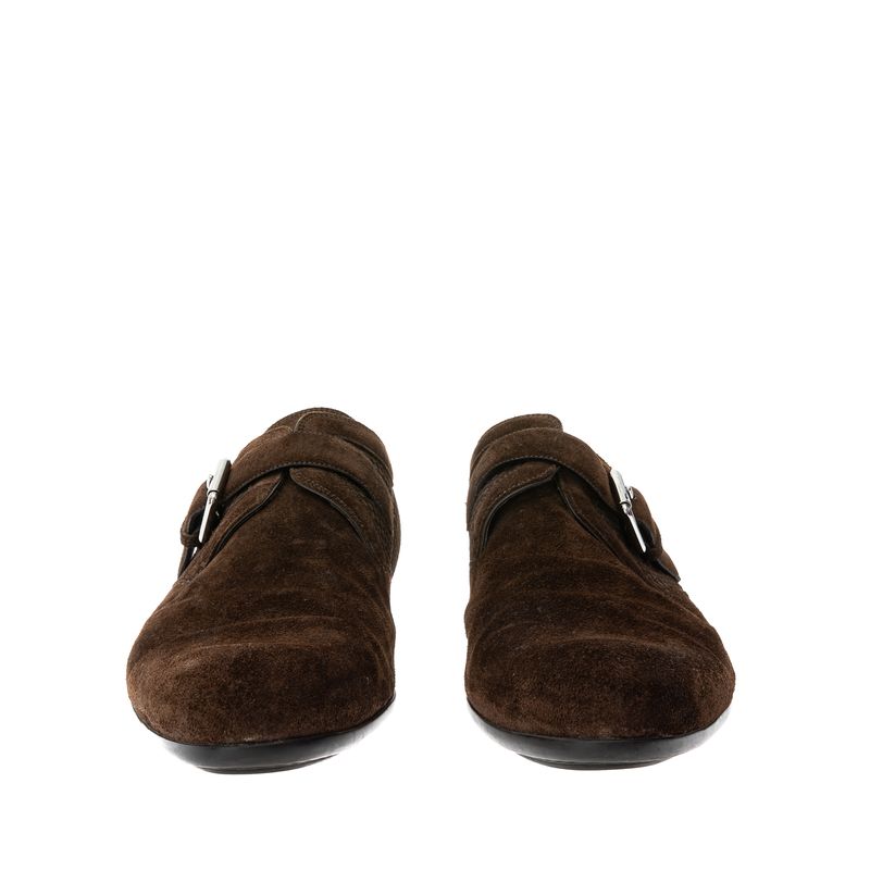Sapato-Louis-Vuitton-Camurca-Marrom