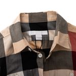 Camisa-Burberry-Infantil-Xadrez-Classica