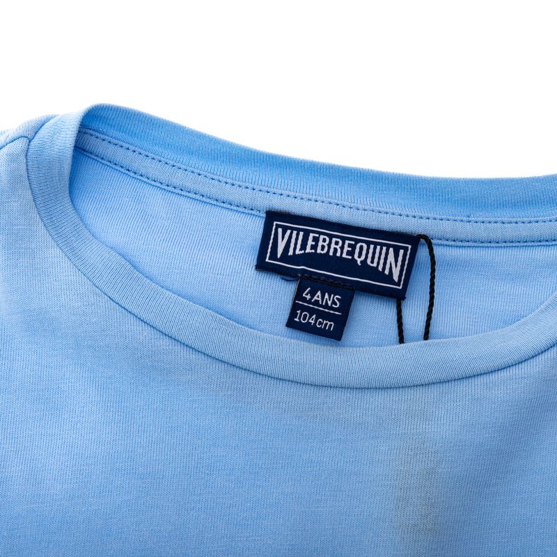 Camiseta-Vilebrequin-Infantil-Azul-Claro