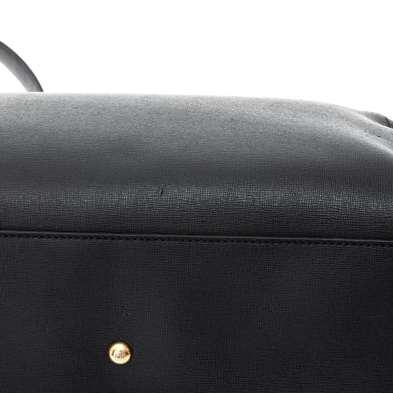 Bolsa-Fendi-2Jours-Saffiano-Preto
