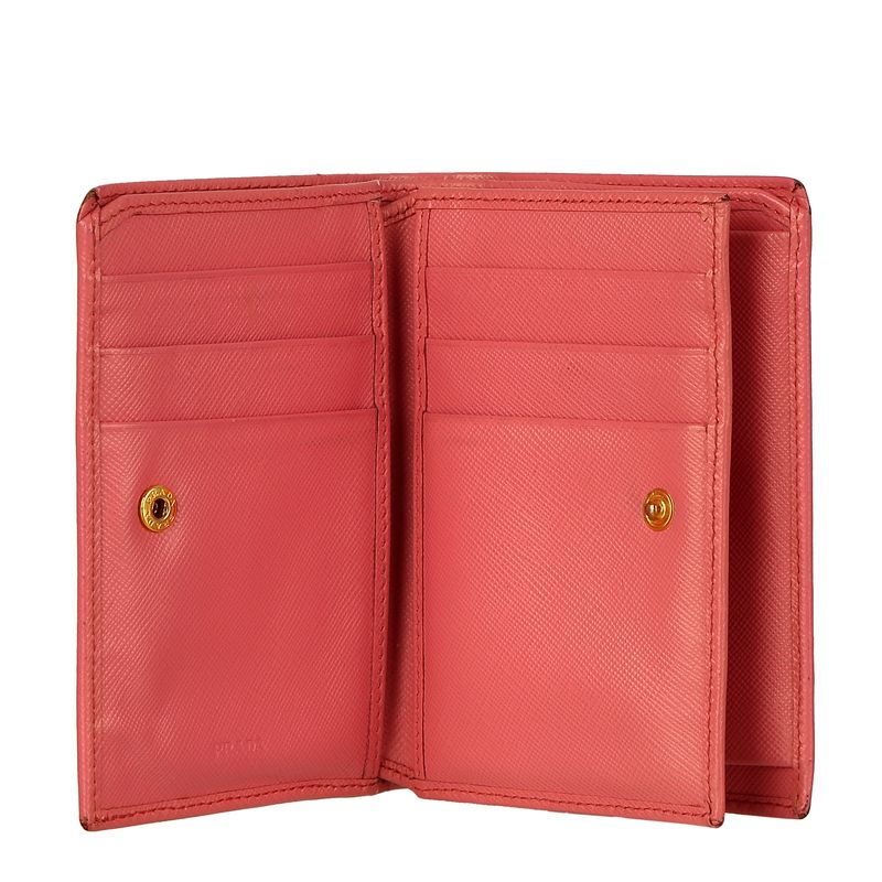 Carteira-Prada-Media-Couro-Saffiano-Rosa-