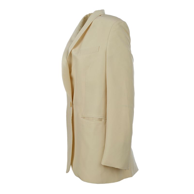 Blazer-Stella-McCartney-Tecido-Creme-