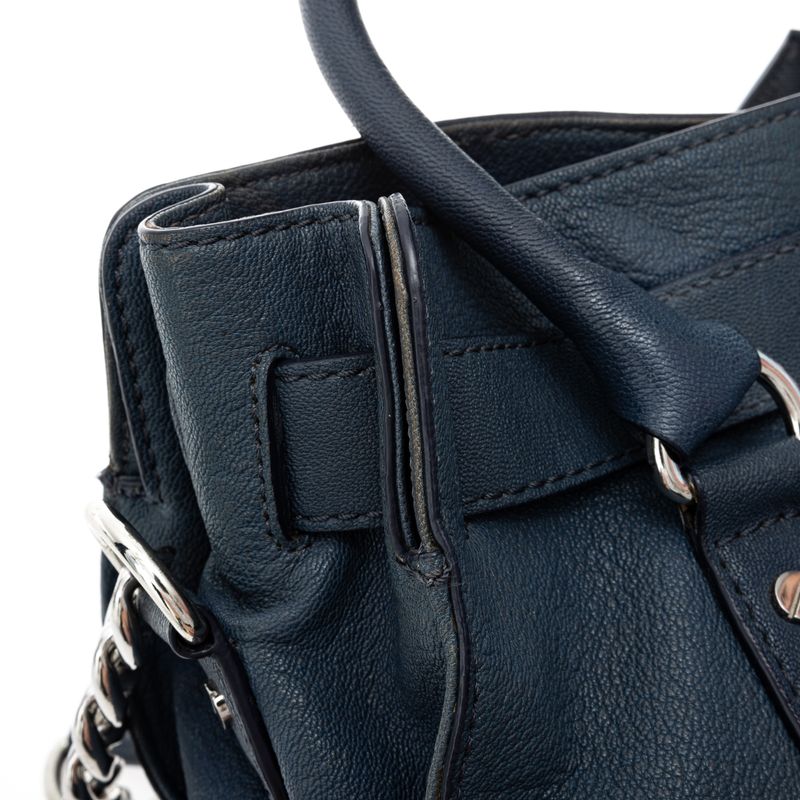 Bolsa-Michael-Kors-Cadeado-Couro-Azul
