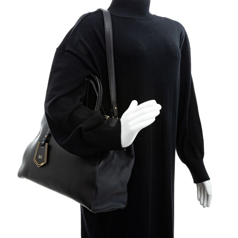 Bolsa-Fendi-2Jours-Saffiano-Preto