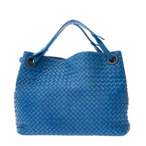 Bolsa Bottega Veneta Intrecciato Azul
