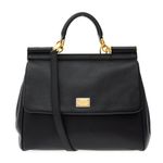 Bolsa-Dolce---Gabbana-Sicily-Grande-Preta