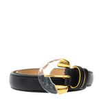 Cinto-Cris-Barros-Couro-Preto-Fivela-Transparente