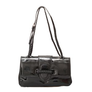 Bolsa Valentino Garavani Histoire de Ombro Vinil Preto