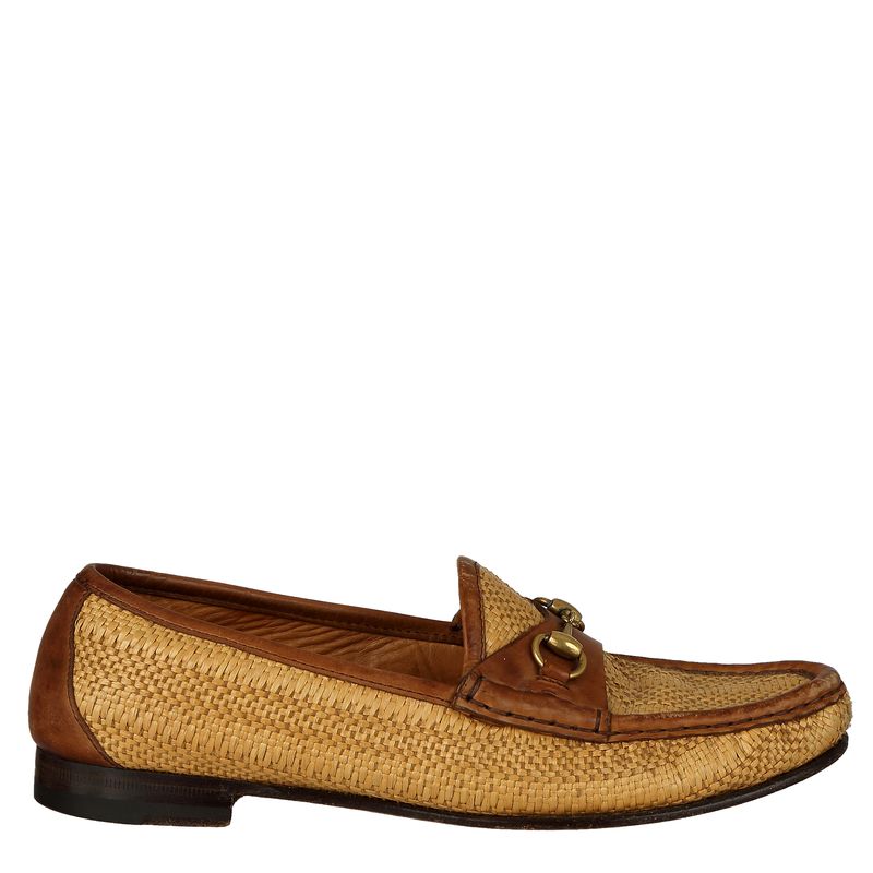 Mocassim-Gucci-Raffia-e-Couro