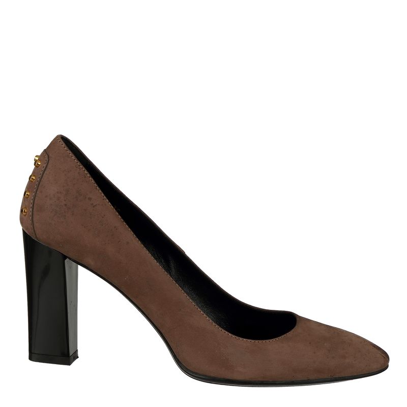 Sapato-de-Salto-Tods-Camurca-Marrom