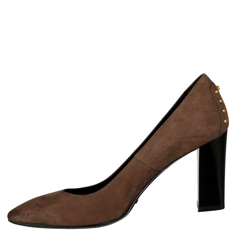 Sapato-de-Salto-Tods-Camurca-Marrom