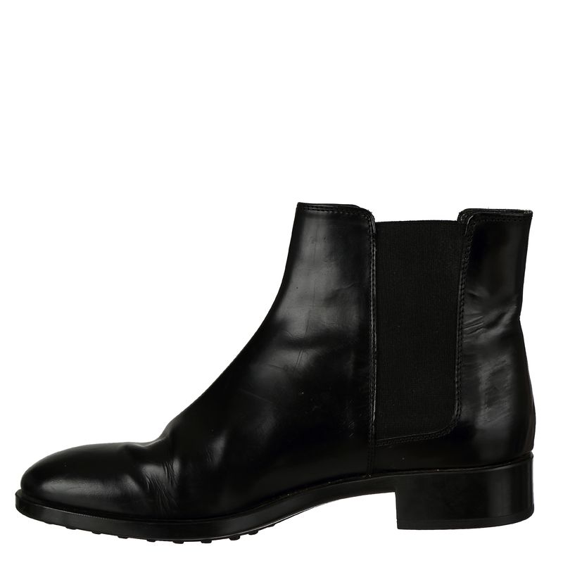Bota-Tods-Chelsea-Couro-Preto