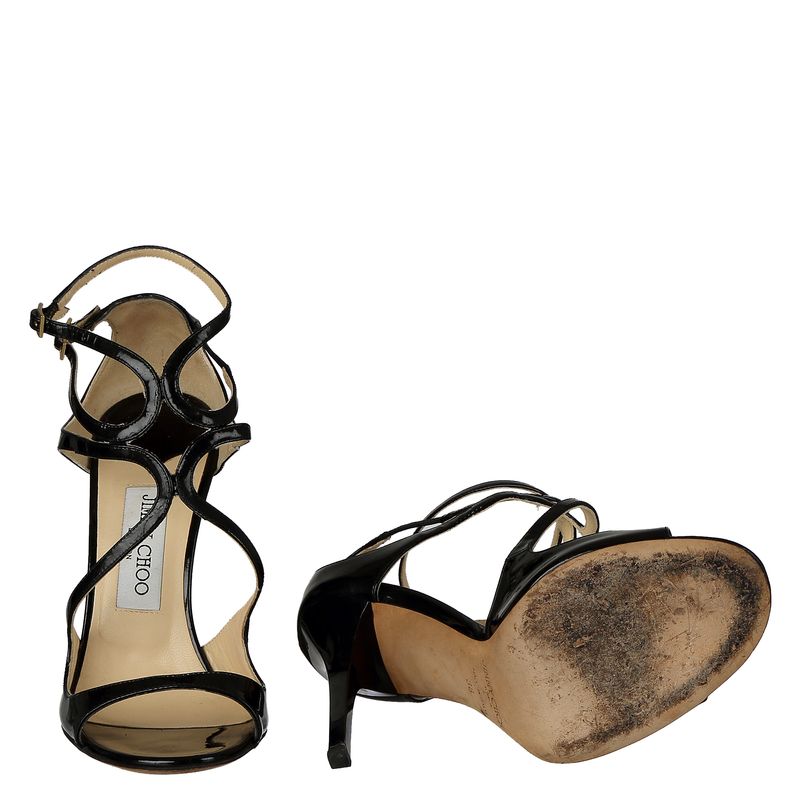 Sandalia-Jimmy-Choo-Ivette-Verniz-Preto