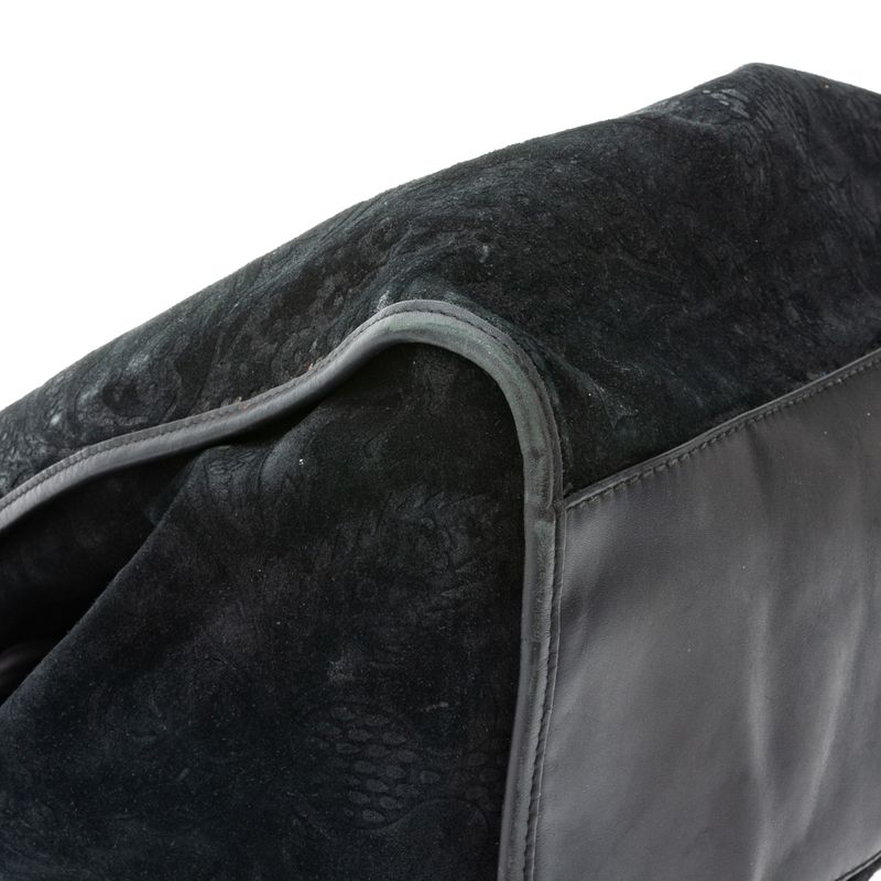 Bolsa-Gucci-Stirrup-Camurca-Estampada-Azul-Marinho