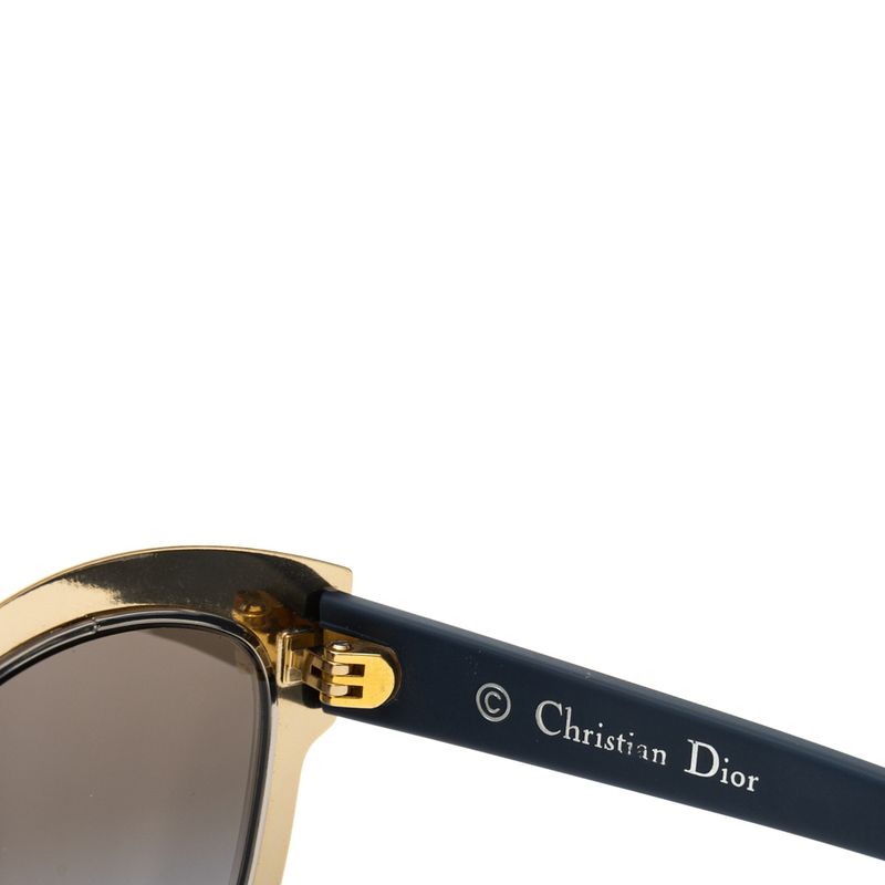 Oculos-Christian-Dior-Chromic-Azul-Marinho-e-Dourado