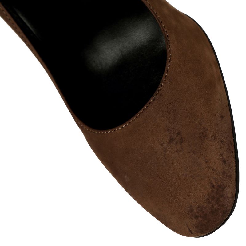 Sapato-de-Salto-Tods-Camurca-Marrom