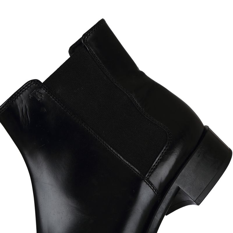 Bota-Tods-Chelsea-Couro-Preto