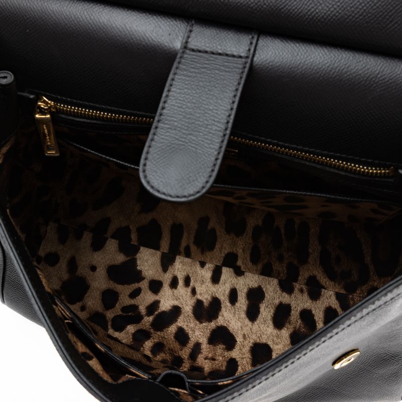 Bolsa-Dolce---Gabbana-Sicily-Grande-Preta