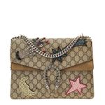 Bolsa-Gucci-Dionysus-GG-Supreme-Patches-Strass